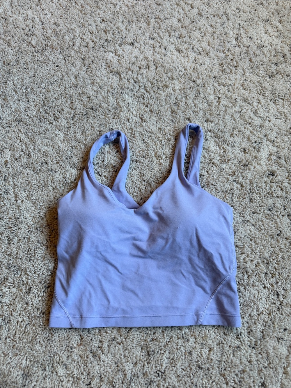 lululemon athletica Lavender Tank Top